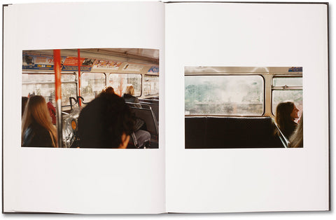 waiting some birds a bus a woman Anders Edström - MACK