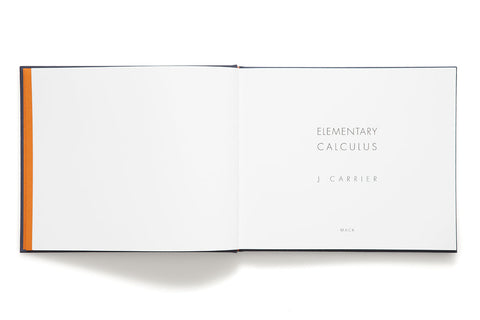 Elementary Calculus J Carrier - MACK