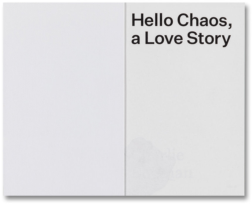 Hello Chaos, a Love Story: The Disorder of Seeing and Being Seen <br> Charlie Engman <br> (SPBH Editions)