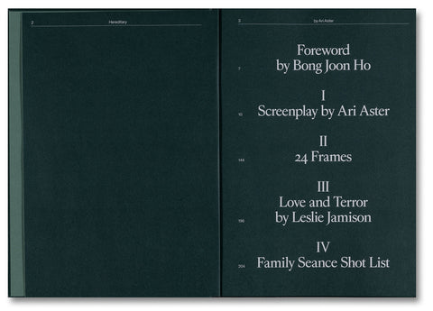 Hereditary Screenplay Book
