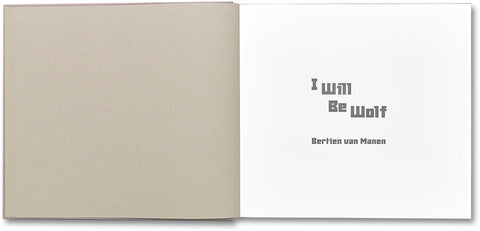 I Will Be Wolf Bertien van Manen - MACK