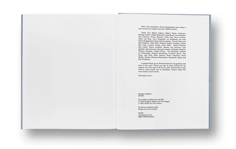 ZZYZX Gregory Halpern (First edition, signed) - MACK