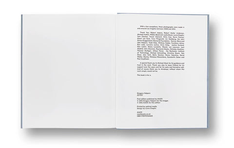 ZZYZX Gregory Halpern (First edition, Third printing) - MACK