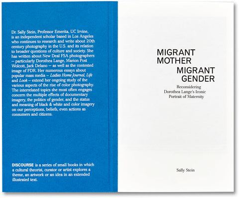 Migrant Mother, Migrant Gender Sally Stein - MACK