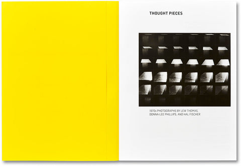 Thought Pieces: 1970s Photographs by Lew Thomas, Donna-Lee Phillips, and Hal Fischer Erin O'Toole (ed.) - MACK