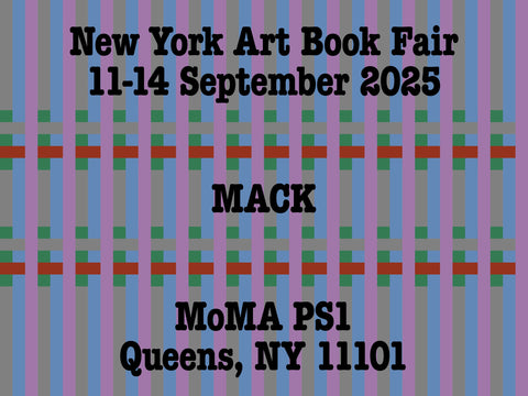 MACK at New York Art Book Fair 2025