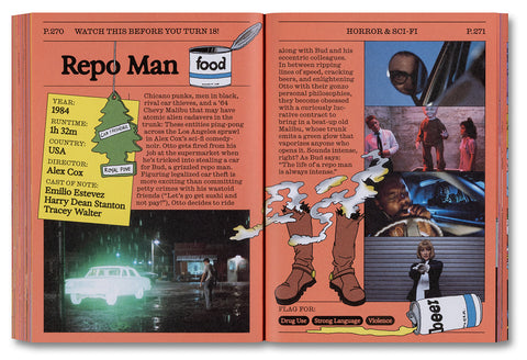 A24 "Watch This Before You Turn 18!" film book with colorful cover and illustrations, perfect for young movie enthusiasts.