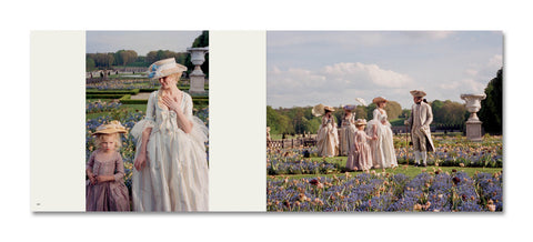 Making Marie Antoinette floral arrangement by Important Flowers, showcasing intricate flower design and vibrant blooms.