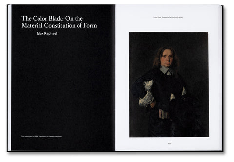 The Color Black: Antinomies of a Color in Architecture and Art