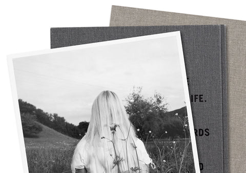 Bundle of "Forests and Fields" by Collier Schorr, featuring MACK's photographic art collection with lush forest and meadow imagery.