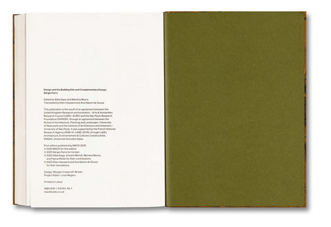 Design and the Building Site and Complementary Essays