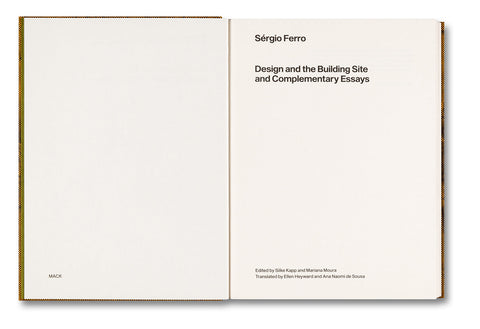 Design and the Building Site and Complementary Essays