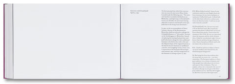 Donald Judd Furniture - MACK