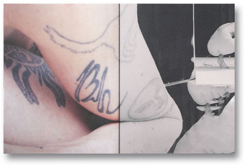 Cover of the photography book "Existential Boner" by SPBH Editions featuring abstract and provocative imagery.