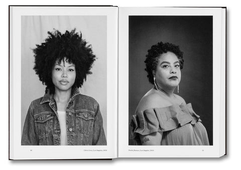 Close-up of the cover of Faces and Phases photography book by MACK, showcasing abstract face images in a minimalist design.