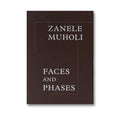 Open photography book titled Faces and Phases by MACK showing black and white portraits on a clean white background.