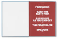 Cover of "Happier, Stupider Times" book by A24 featuring a portrait of Anthony Bourdain in Provincetown.