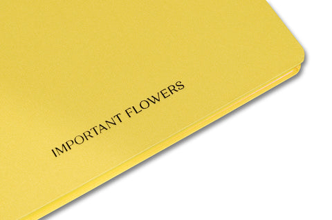The Important Flowers Planner 2027