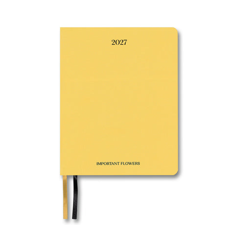 The Important Flowers Planner 2027