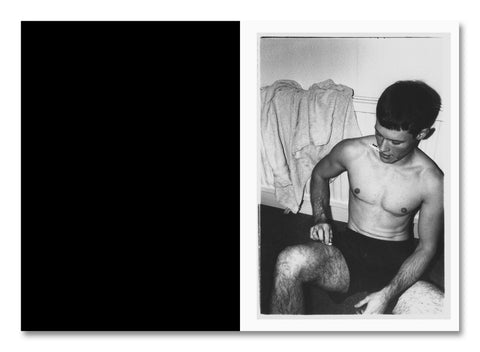 Interior page of "The Sound of Dirt and Beauty" photography book by SPBH Editions, showcasing black-and-white landscape images.