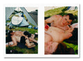 Open photography book titled "The Sound of Dirt and Beauty" by SPBH Editions, showing detailed interior pages.