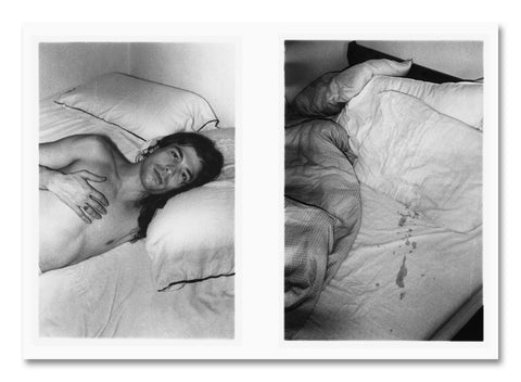 Open photography book "The Sound of Dirt and Beauty" by SPBH Editions, showing interior pages with black-and-white images.