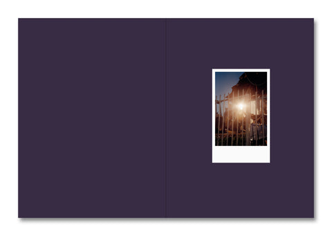 Photography book titled "How About Never" by MACK, featuring a cover image with artistic design and layout details.
