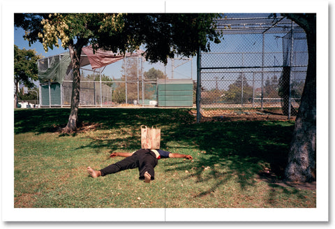 Cover of "How About Never" photography book by MACK, featuring a minimalist design with artistic black-and-white imagery.