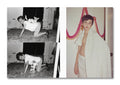 Open photography book titled "NH Family" by SPBH Editions, featuring images and text on a clean white background.