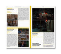Open book titled "On Location in New York City" from A24 film books, featuring photographs and insights into NYC filming locations.