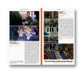 A24 film book titled "On Location in New York City" showing a spread of pages with NYC cityscape and film-related images.