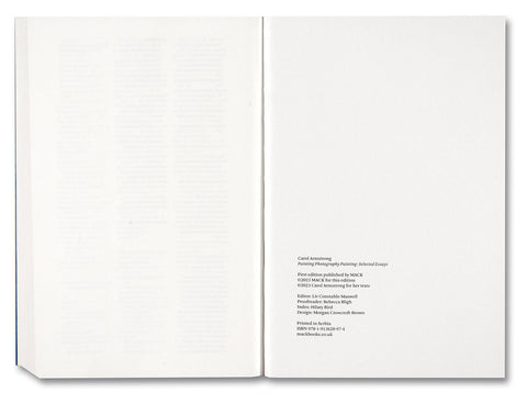 Painting Photography Painting: Selected Essays - MACK