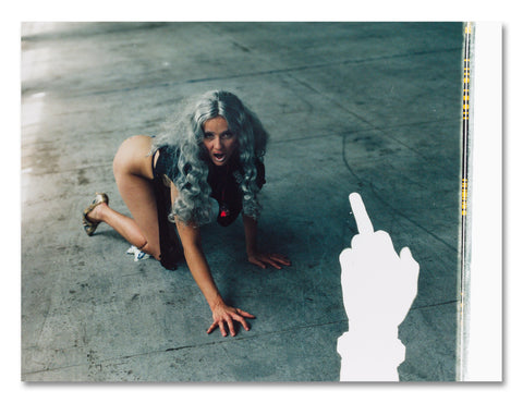 Cover of MACK Positions photography book with bold white text on a dark background.