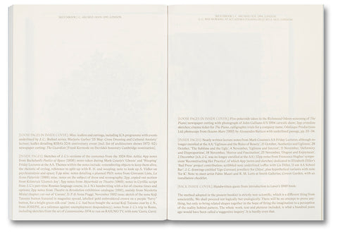 Close-up of the book "Prefigured: Fashion and Exhibition-Making" by SPBH Editions, showing the cover design and title.