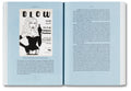 Cover of "Prefigured: Fashion and Exhibition-Making" book by SPBH Editions, featuring abstract artwork and bold typography.