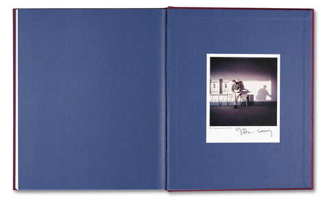 Cover of "Red Eye to New York" rare book by MACK featuring a vibrant red design and vintage travel imagery.
