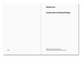 Construction of Classical Design title page