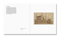 Open photography book "The Mental Image" by MACK showing black and white images with text layout on white pages.