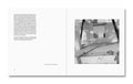Open photography book titled The Mental Image by MACK, showing black-and-white images and artistic layout on pages.