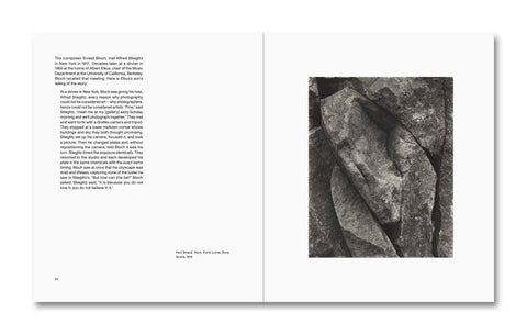 Open photography book "The Mental Image" by MACK, showcasing vibrant photographic layouts and artistic images on the pages.