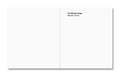 Open photography book "The Mental Image" by MACK featuring minimalist black and white images on glossy pages.