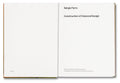 Open architecture book by MACK showcasing classical design construction and detailed architectural illustrations.