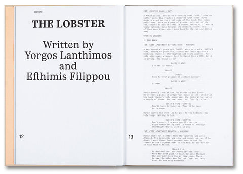 The Lobster Screenplay Book