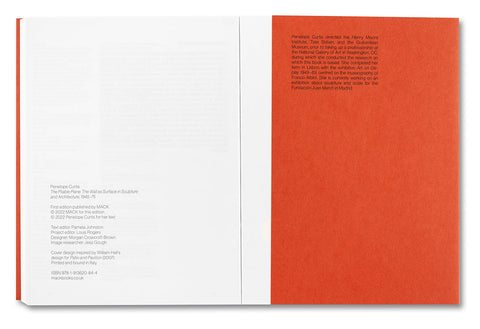 The Pliable Plane: The Wall as Surface in Sculpture and Architecture, 1945–75 - MACK