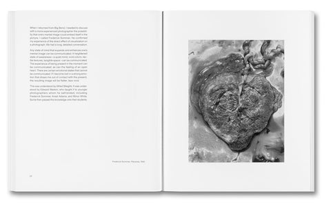 Cover of "The Mental Image" photography book by MACK, featuring a striking black-and-white photographic design.