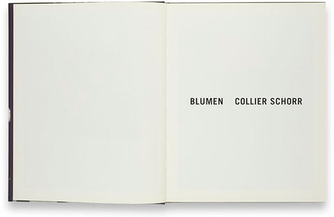 Blumen  Collier Schorr - MACK