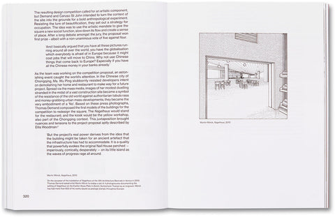 Open art book "House of Card" by MACK featuring vibrant illustrations and detailed artwork on glossy pages.