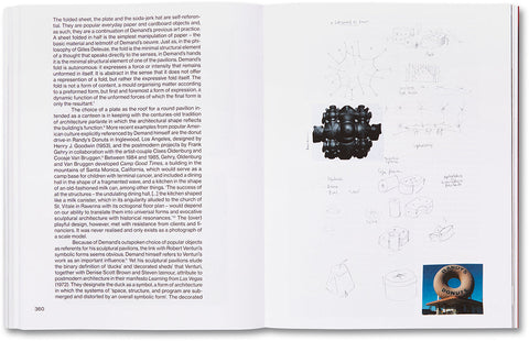 Open art book titled House of Card by MACK showing vibrant abstract illustrations and detailed artwork pages.