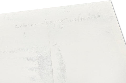 ciprian honey cathedral / errata special edition - MACK