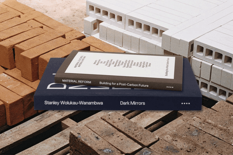 Animated GIF of The Critical Thinkers by MACK, featuring a diverse group of individuals deep in thought and conversation.